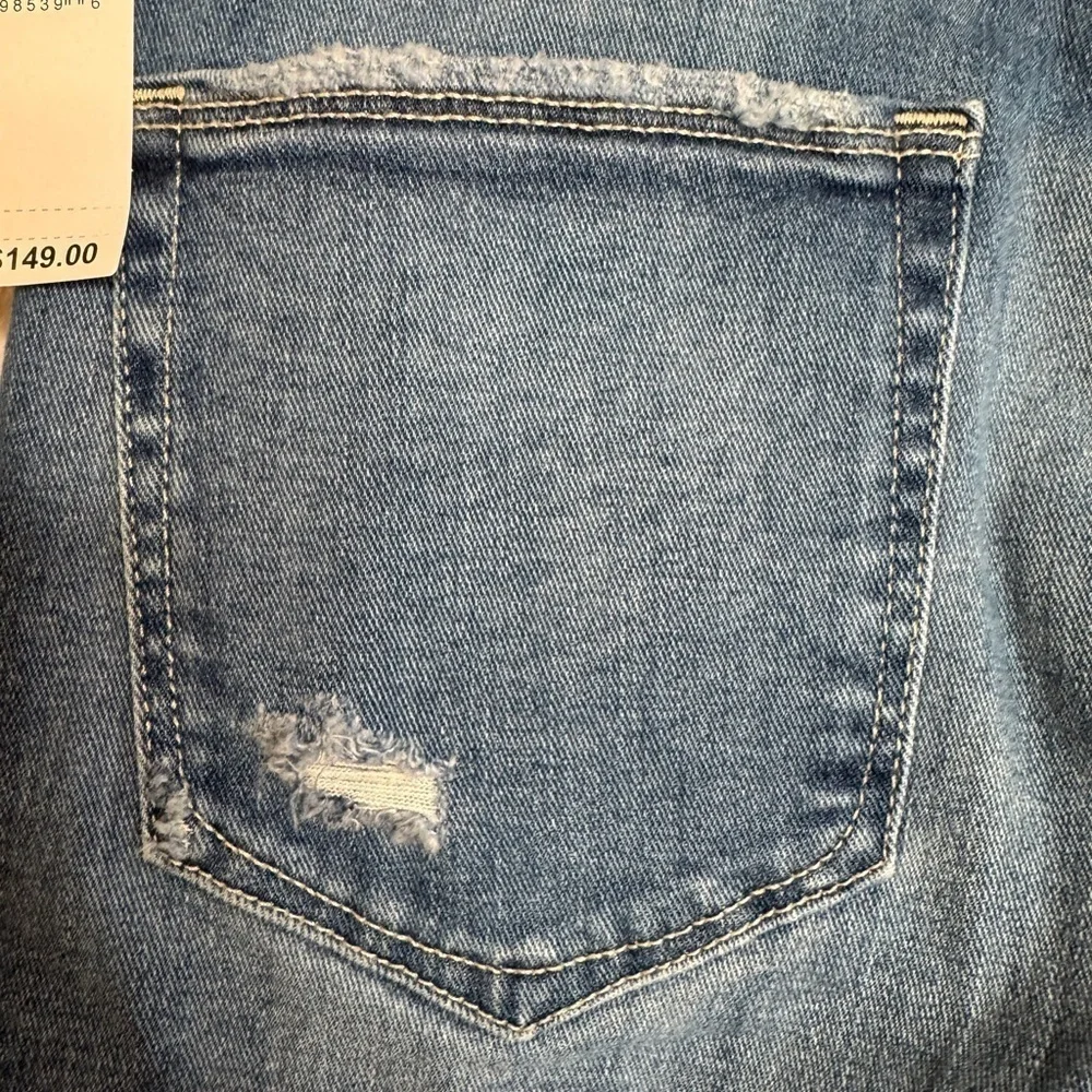 Good American Good Legs Crop Women's Blue Jeans - Picture 6 of 8